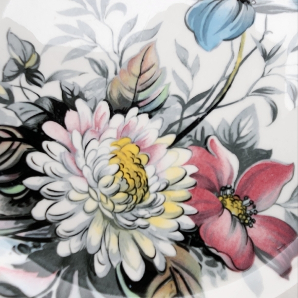 Clarice Cliff Floral Plate - Picture 4 of 5